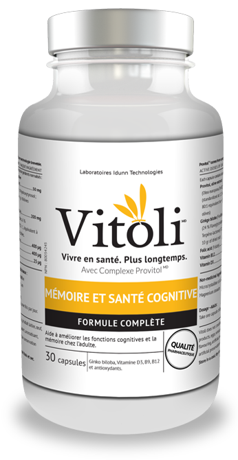 Mémoire et santé cognitive bouteille