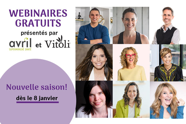 Débutez l'année en santé! Voici notre programmation pour la saison Hiver 2026