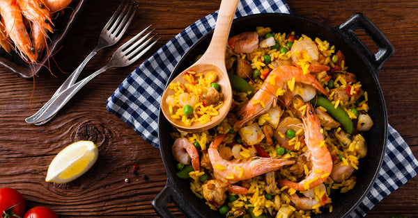 A Princely Seafood Paella