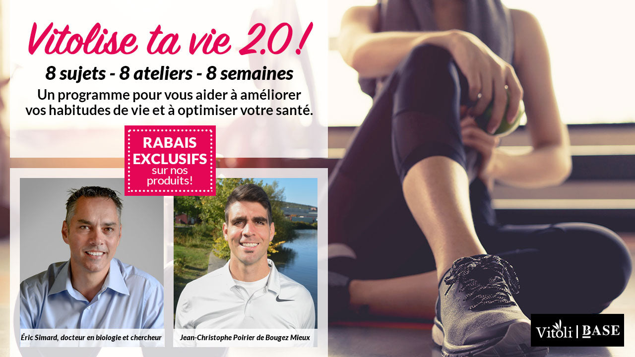 Vitolise ta vie 2.0 : Offrez-vous la santé en 2023 !