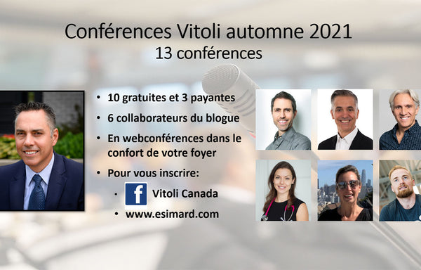 Conférences Vitoli - Automne 2021