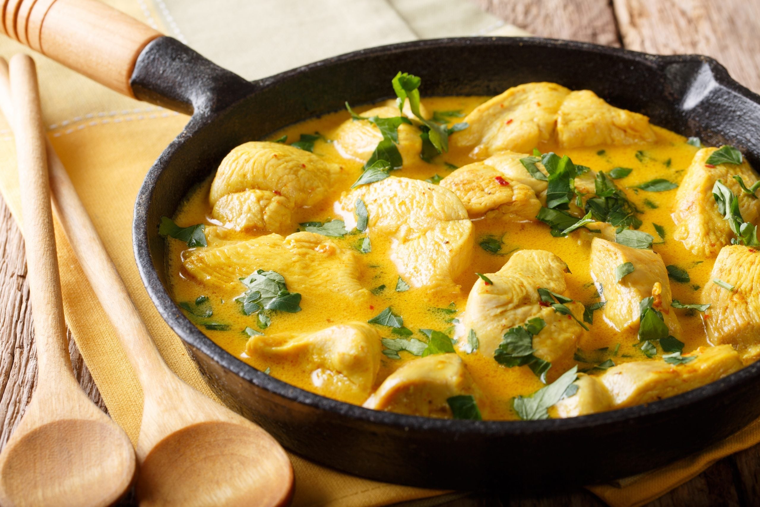 Poulet au curcuma de Richard Abel