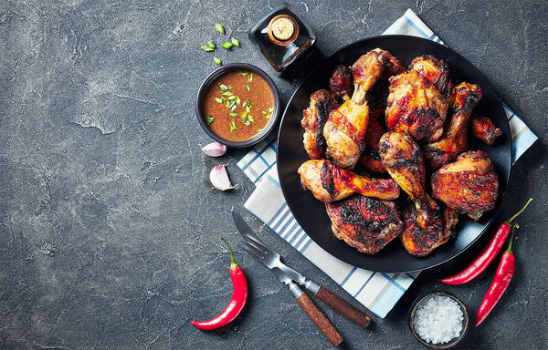 Jerk Chicken With Pineapple to the Rhythm of Reggae