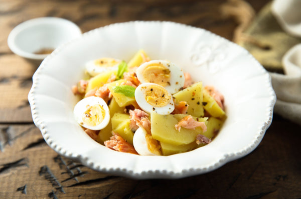 Recette SYSTÈME IMMUNITAIRE avec zinc et vitamine D (Fruits de mer, poisson, noix)