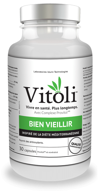 Bien vieillir Produit naturel Vitoli, vivre en santé, plus longtemps , pour bien vieillir