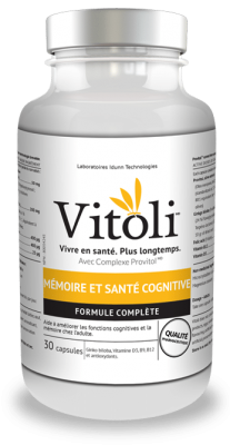 Produit naturel Vitoli, vivre en santé, plus longtemps , pour les troubles de mémoires et santé cognitives