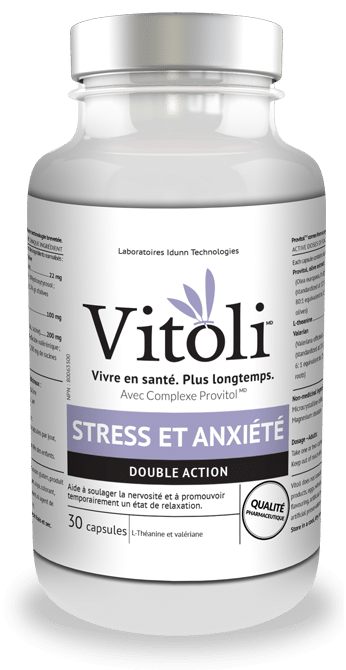 Stress et anxiété Produit naturel Vitoli, vivre en santé, plus longtemps , pour les troubles de stress et d'anxiété