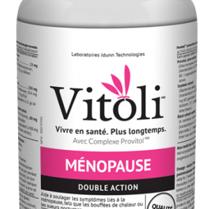 Produit naturel Vitoli, vivre en santé, plus longtemps , pour le soulagement des symptômes liés à la ménopause
