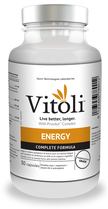 Energy Natural product Vitoli, live in health, longer, for energy issues