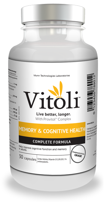 Natural product Vitoli, live in health, longer, for issues of memory and cognitive health