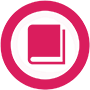 icon-livre Icone d'un livre entouré d'un cercle