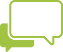 Blogue Icone de bulle de conversation