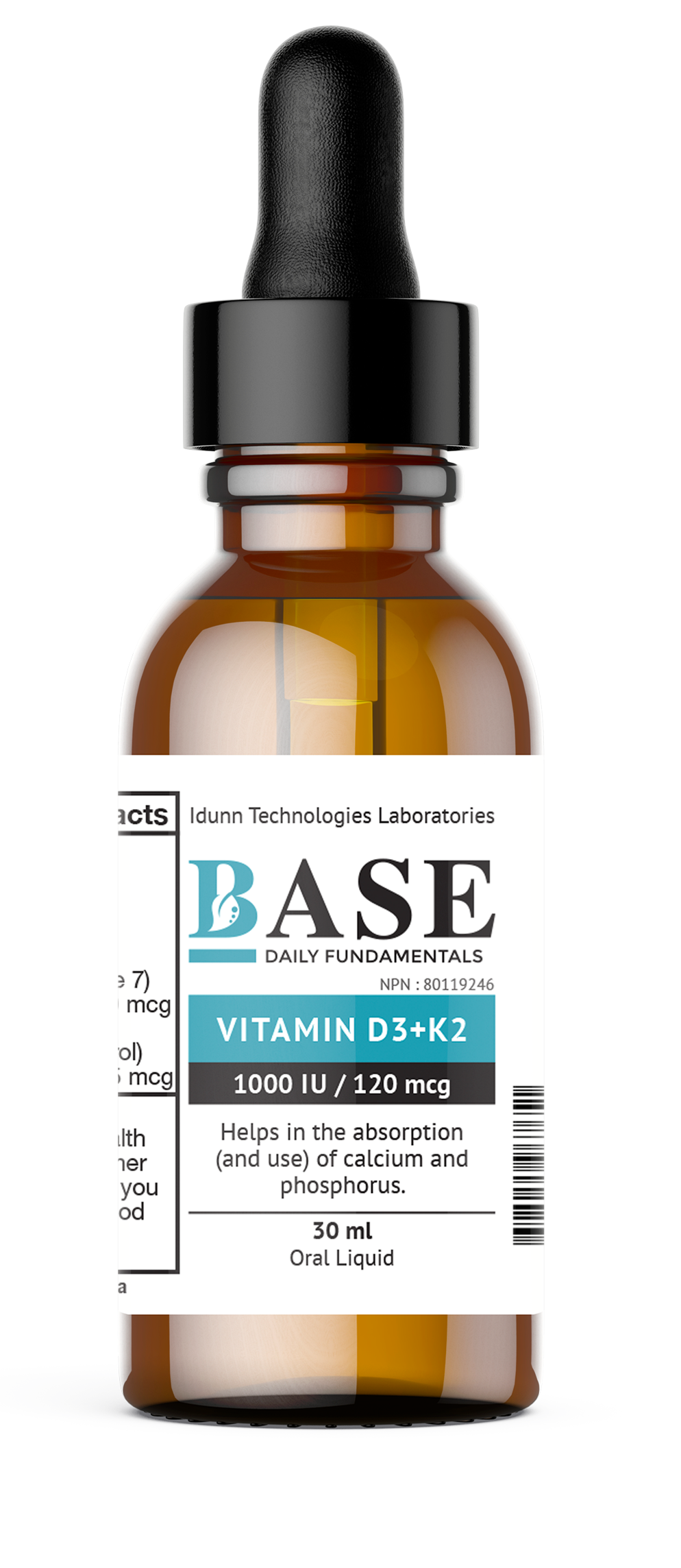 Vitamin D3 + K2