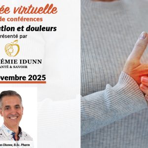 Journée Virtuelle de l’Académie Idunn : Inflammation et douleurs